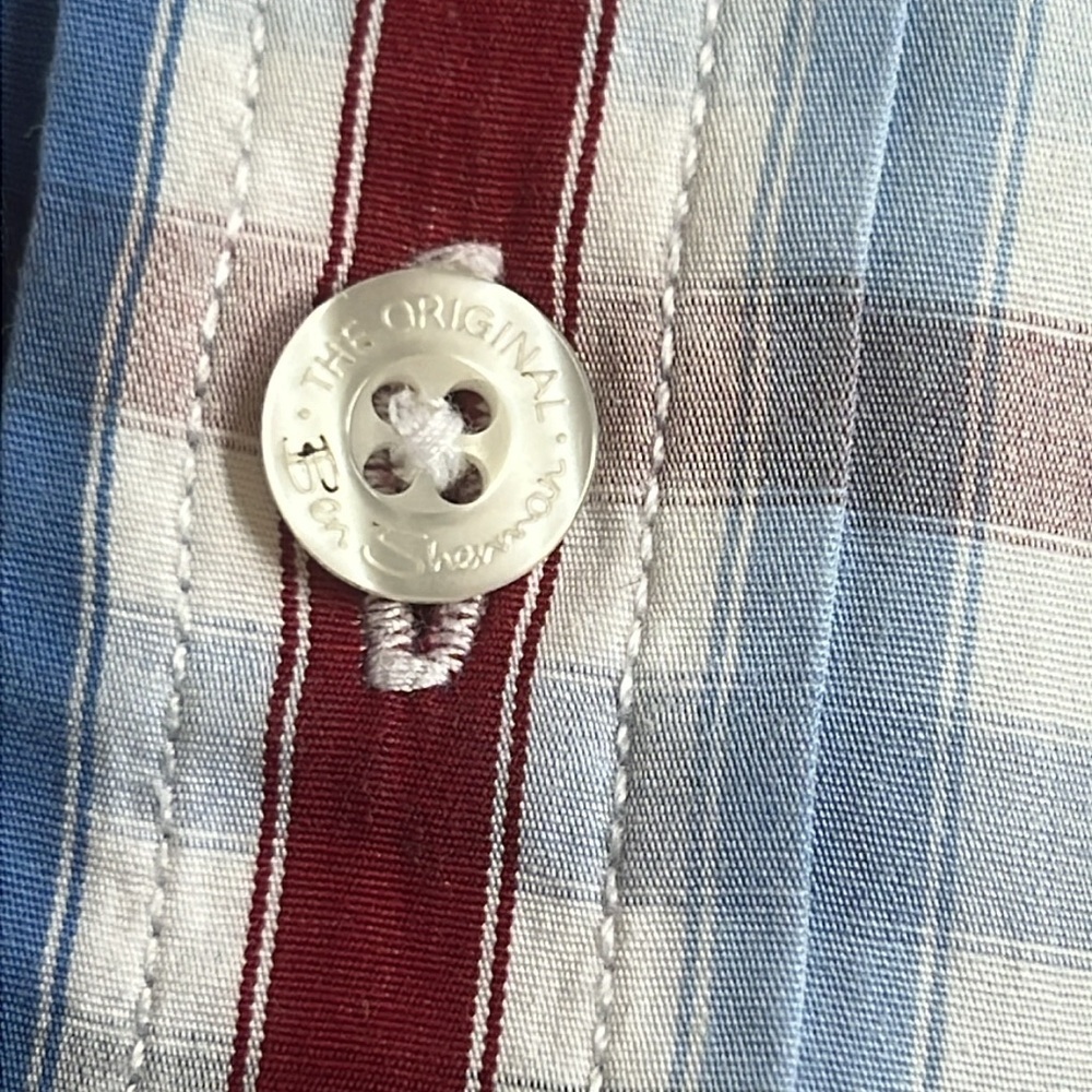 Ben Sherman Plaid Button Down Shirt - Picture 5 of 8